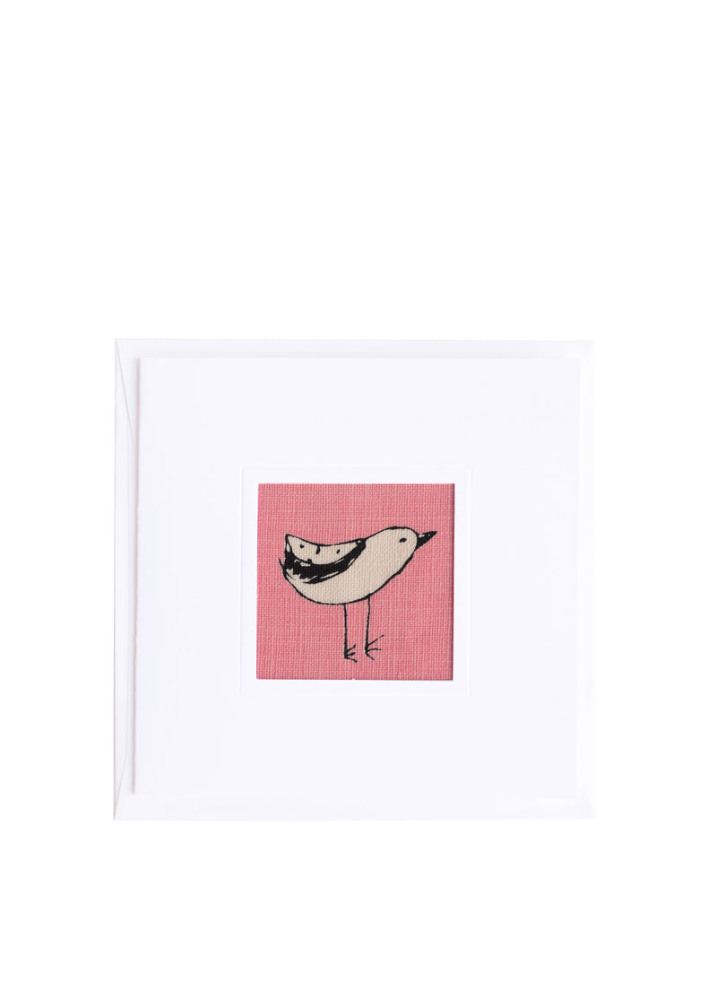 Cards Bird Pink