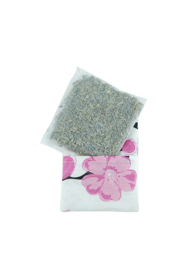 Lavender Sachet Cherry Blossom Design