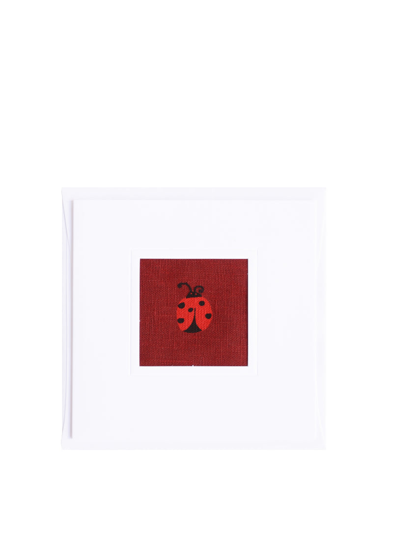 Cards Ladybug Red