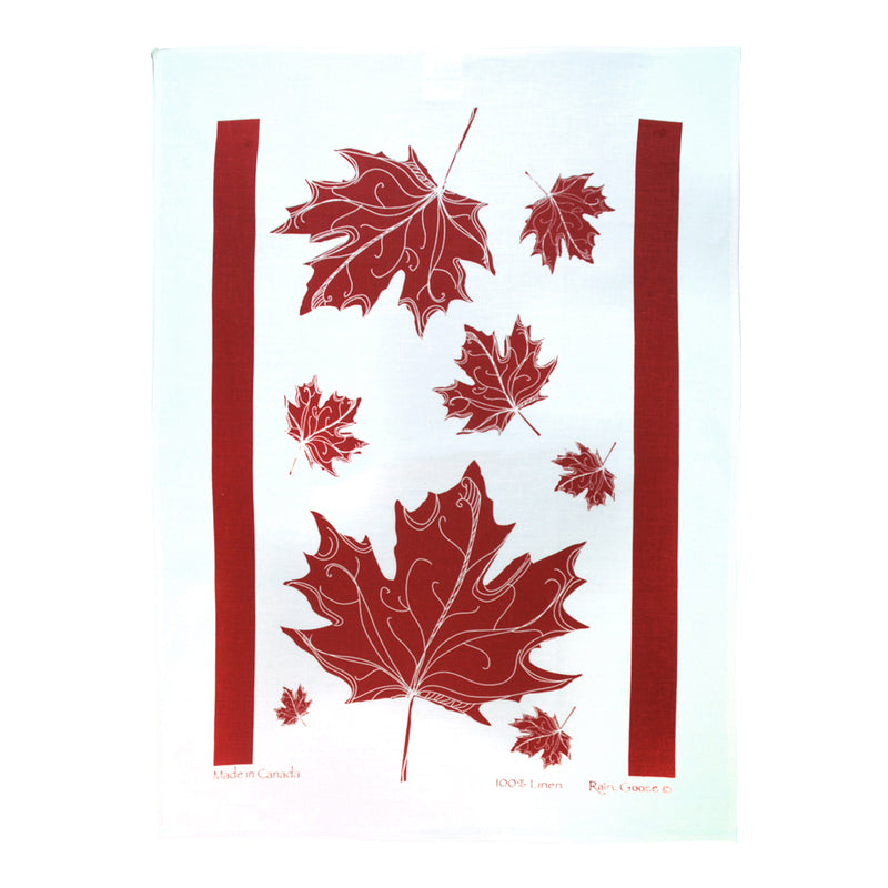 Tea Towel Maple Leaf